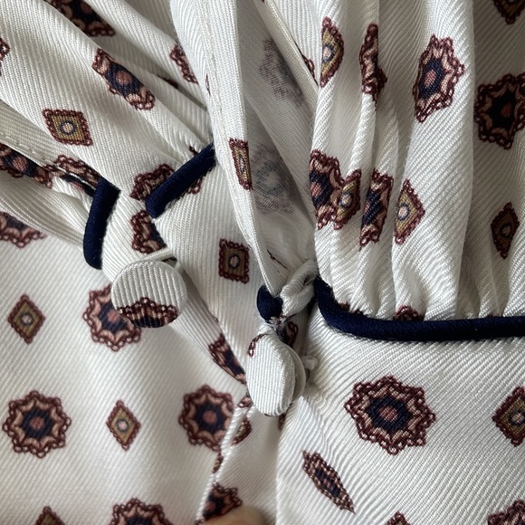 Jonathan Simkhai Button Front Printed Blouse - Picture 5 of 16